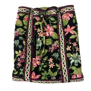 Vera Bradley "Botanica" Retired Multicolor Floral Pattern Drawstring Backpack